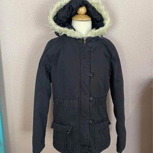 Roxy Girl’s Black Coat - M (8Y)